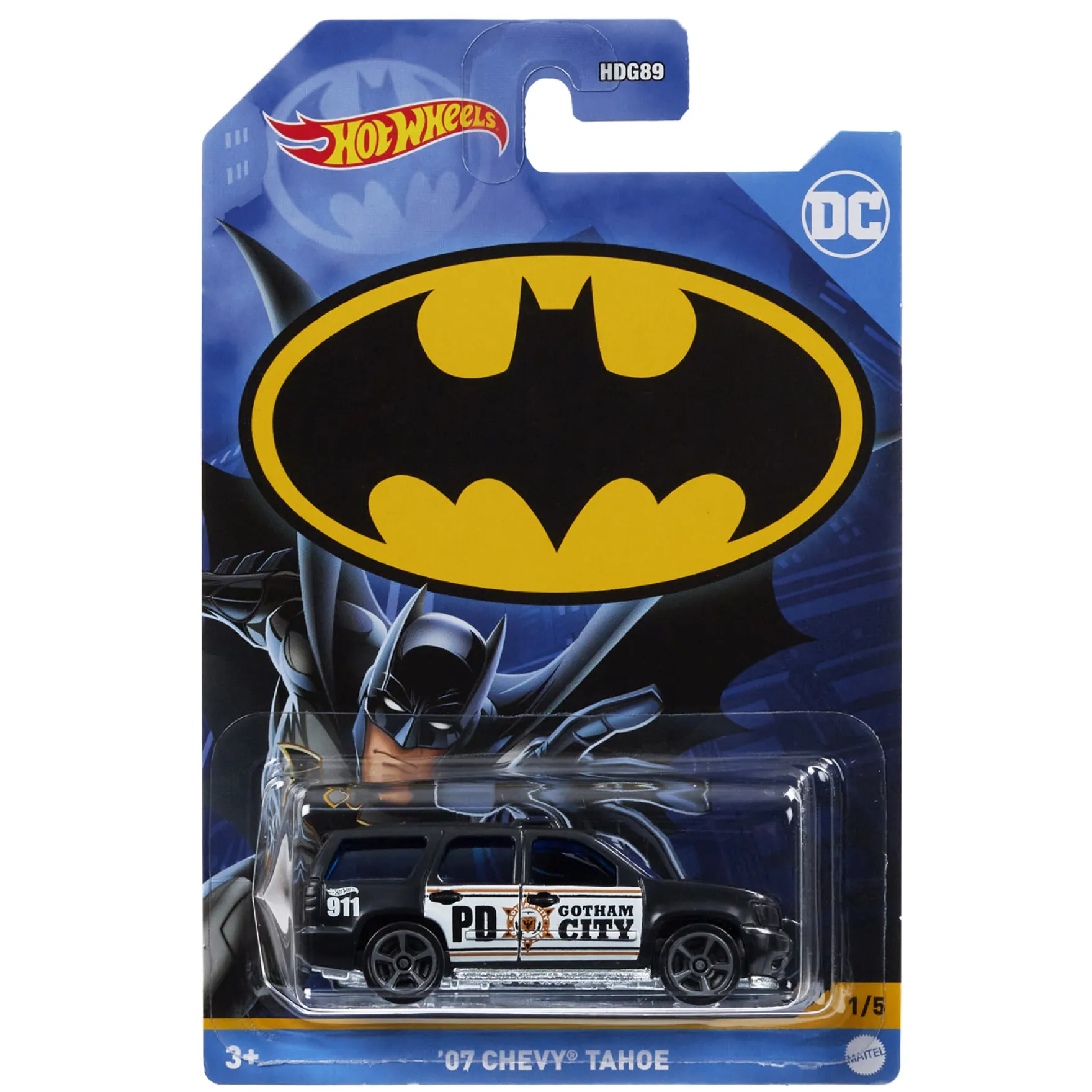 Hot Diecast Wheels Themed Batman Assorti