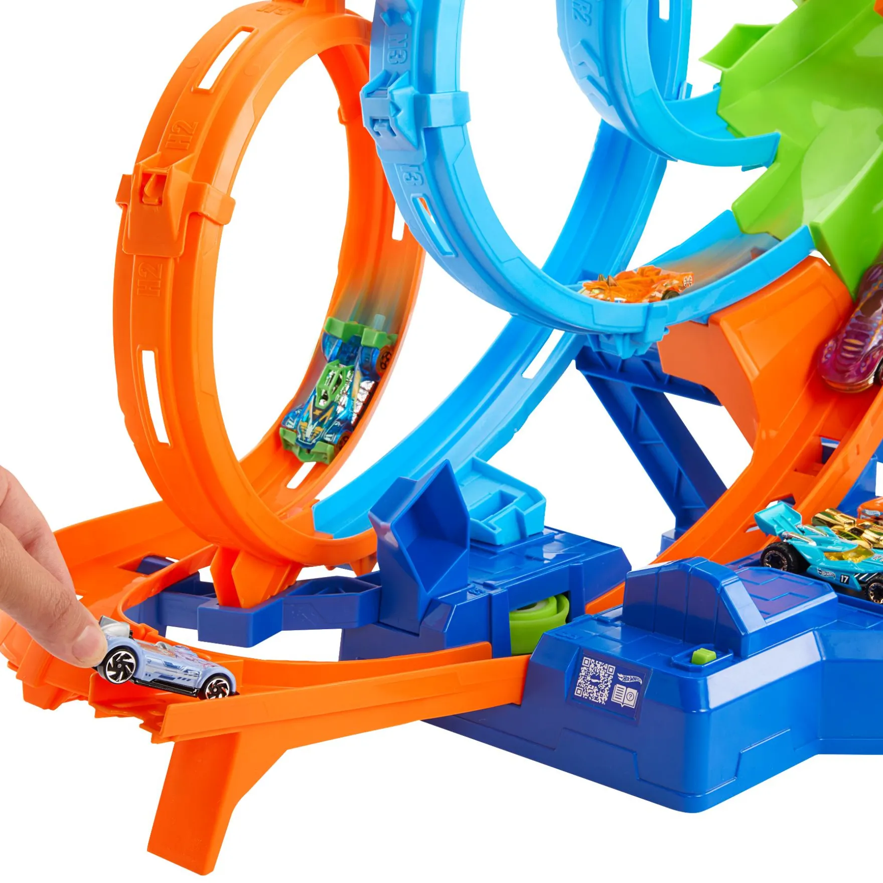 Hot Wheels Action Endless Loop Boosted Set