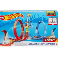Hot Wheels Action Loop En Lanceer