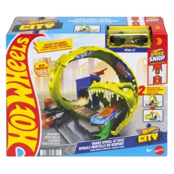 Hot Wheels city nemesis snake fuel station