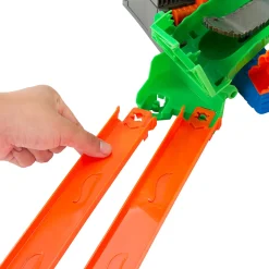 Hot Wheels monster track sharks vs dino  dragon trackset