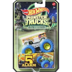 Hot Wheels monster truck glow in the dark assorti