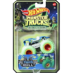 Hot Wheels monster truck glow in the dark assorti