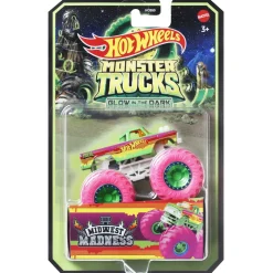 Hot Wheels monster truck glow in the dark assorti