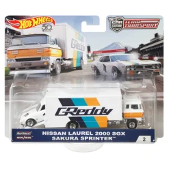 Hot Wheels Premium team transport 2 pak assorti