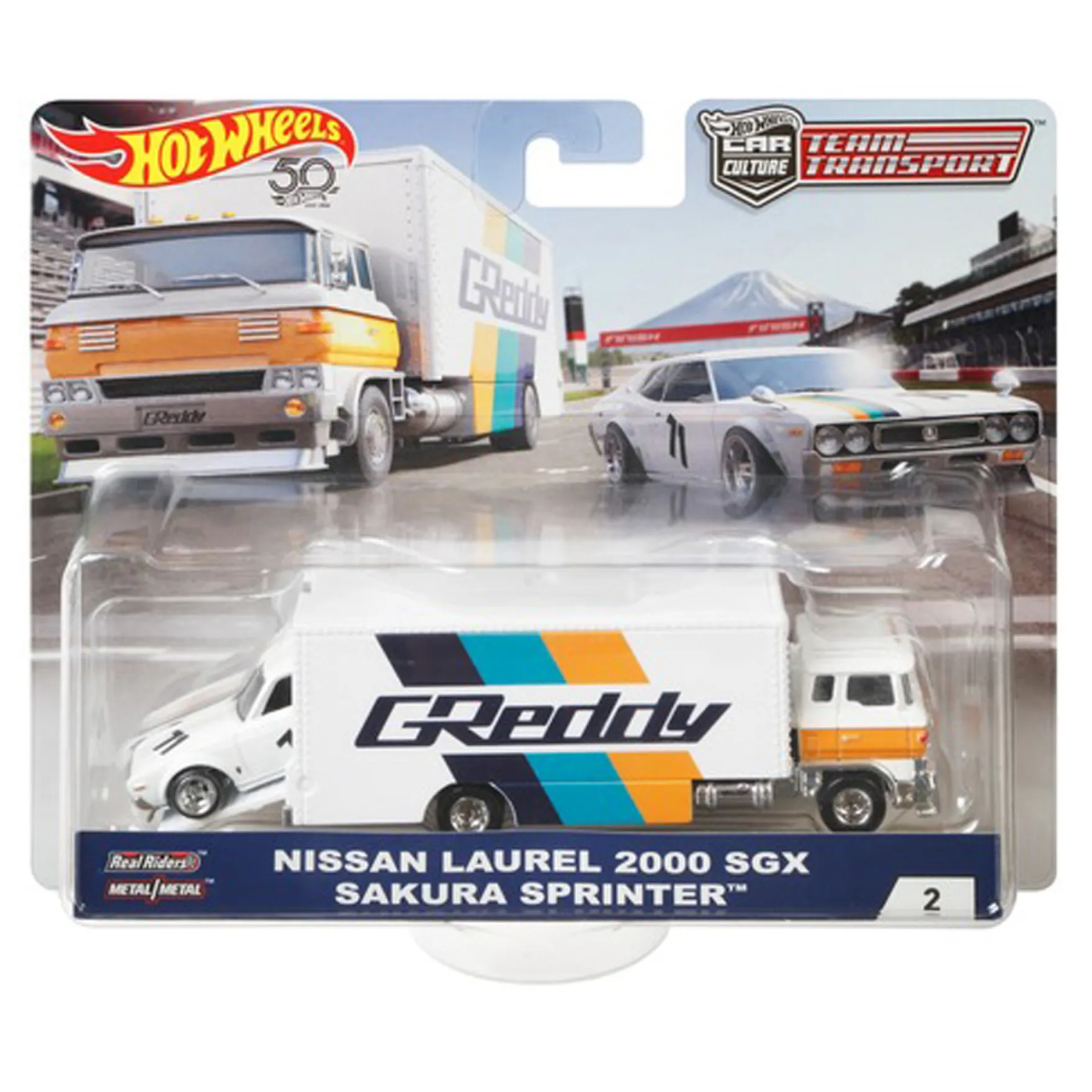 Hot Wheels Premium team transport 2 pak assorti