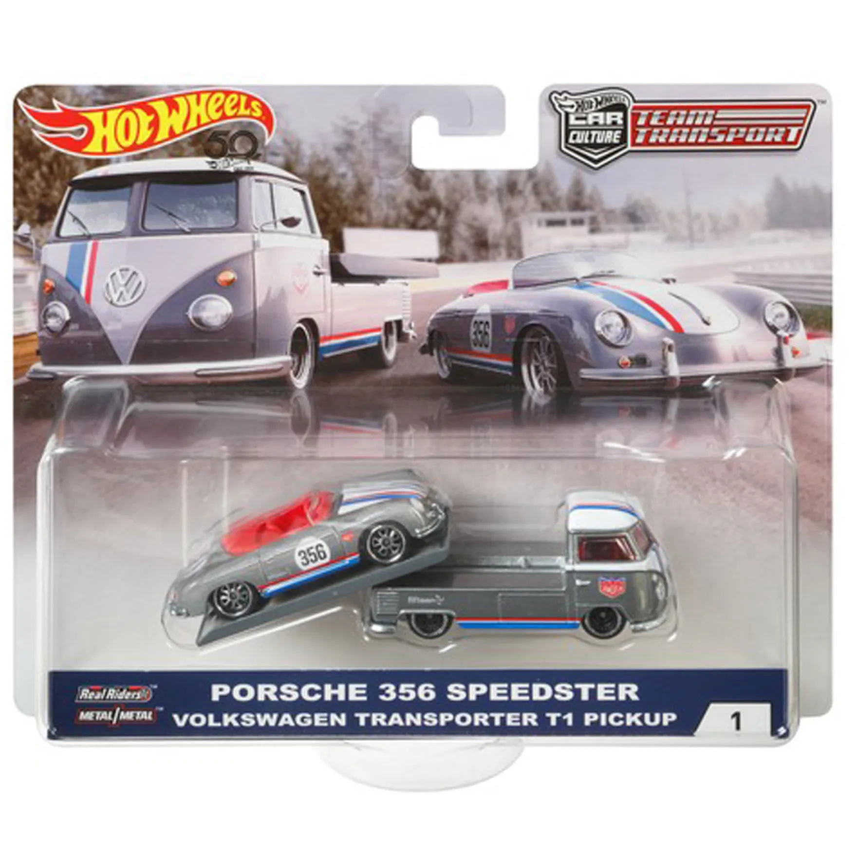 Hot Wheels Premium team transport 2 pak assorti