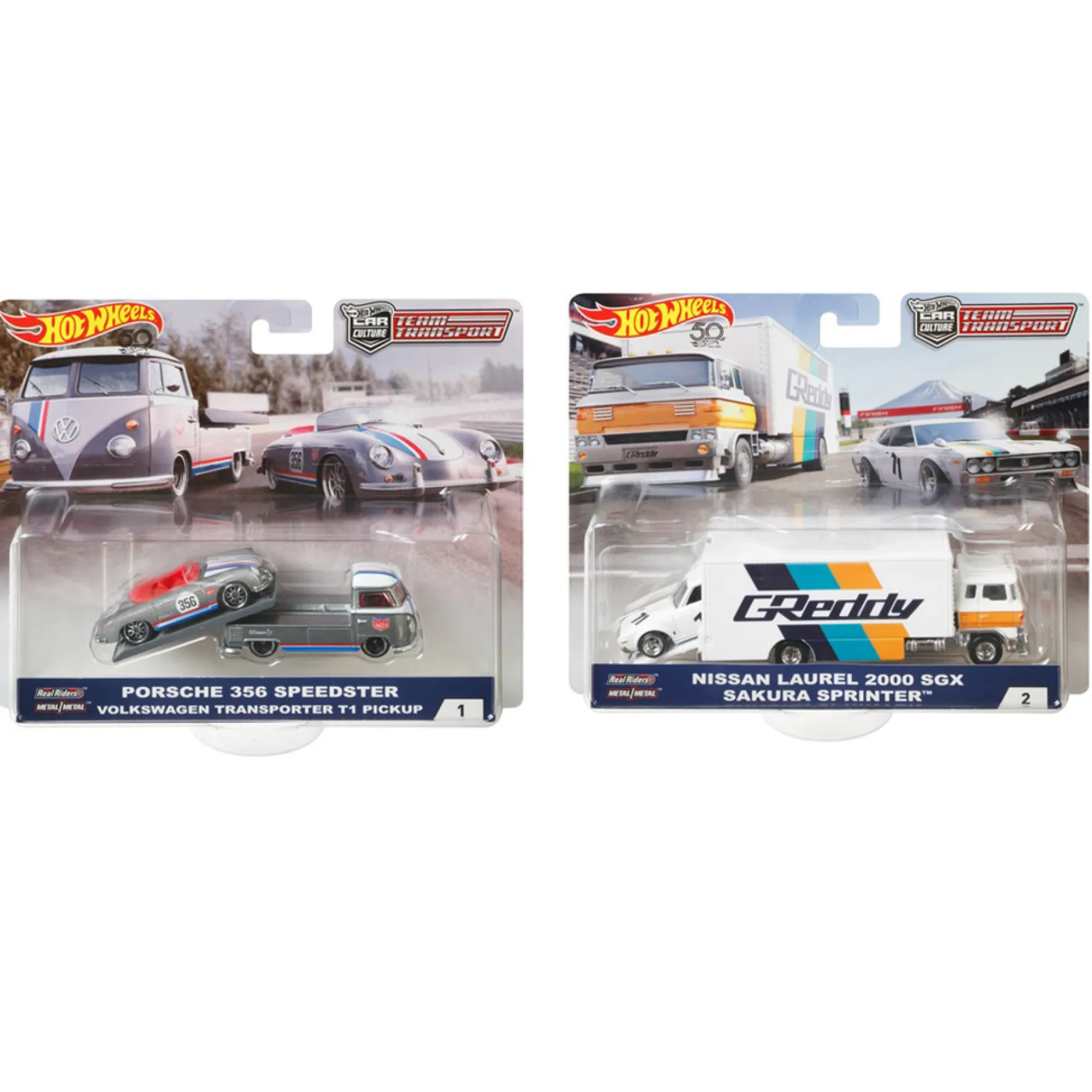 Hot Wheels Premium team transport 2 pak assorti