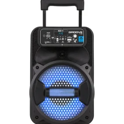 Idance Boombox + Wielen + Microfoon