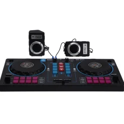 Idance dj mixer pro met 2 speakers