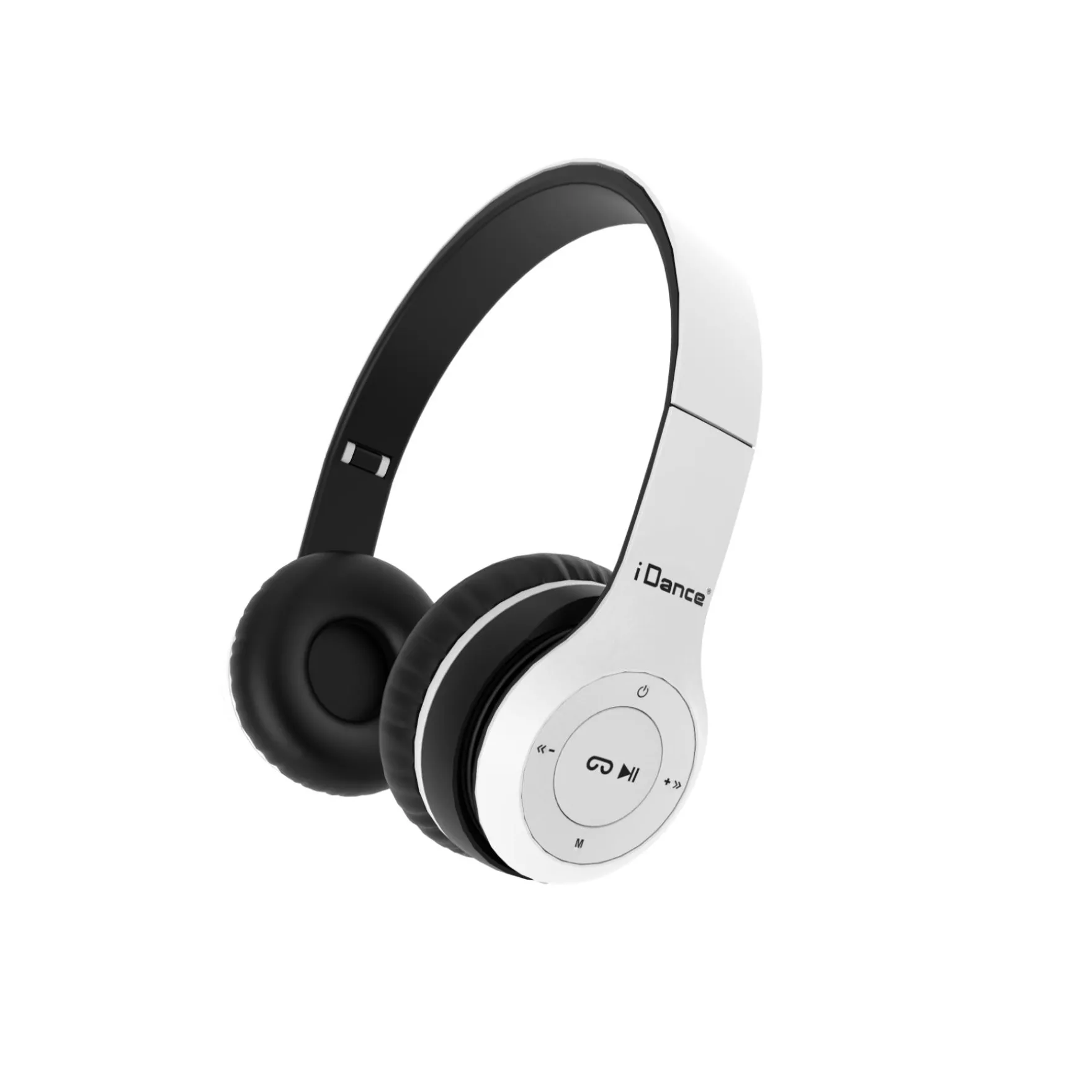 Idance hoofdtelefoon draadloos wit metal
