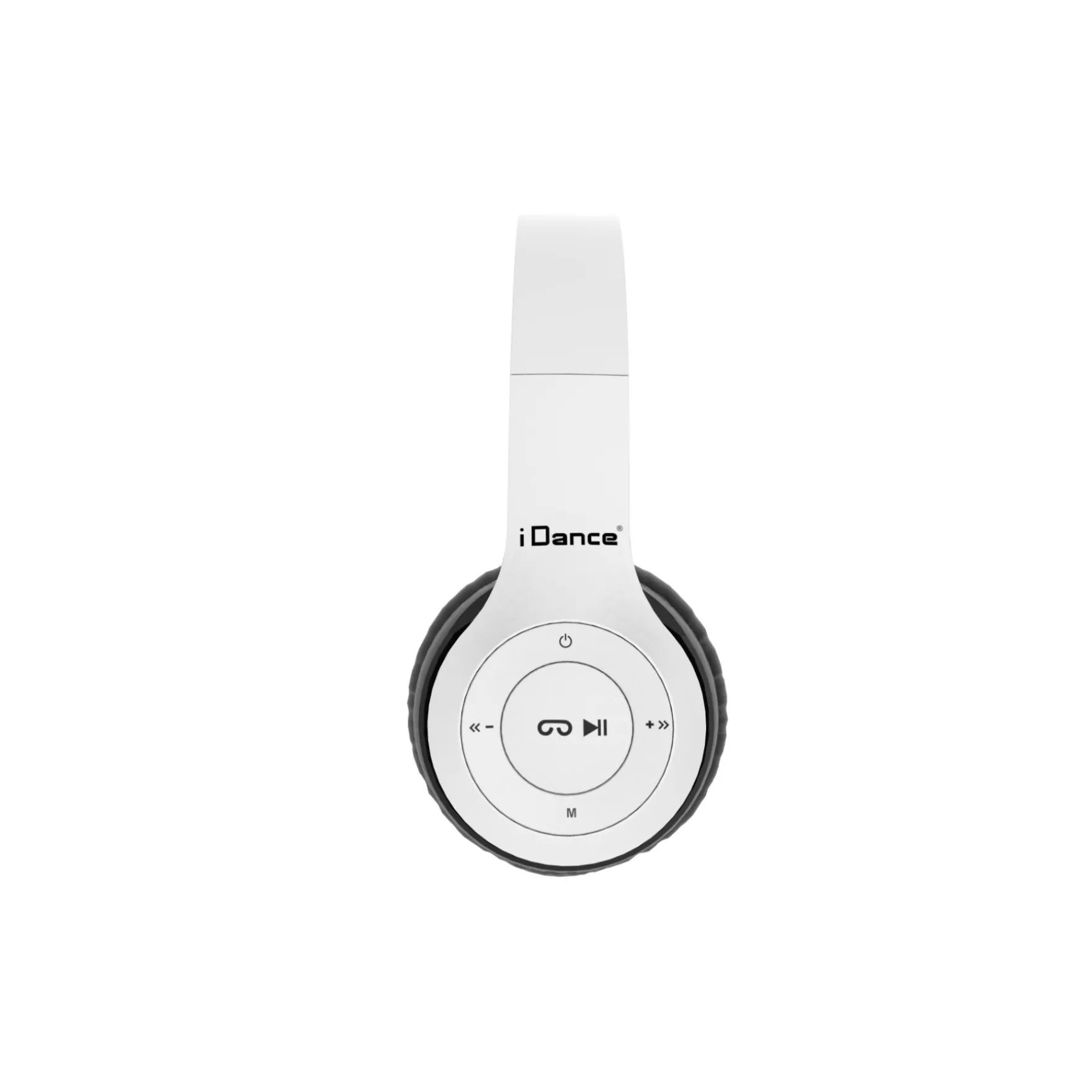 Idance hoofdtelefoon draadloos wit metal