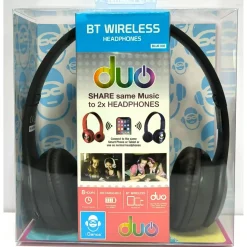 Idance hoofdtelefoon draadloos zwart metal