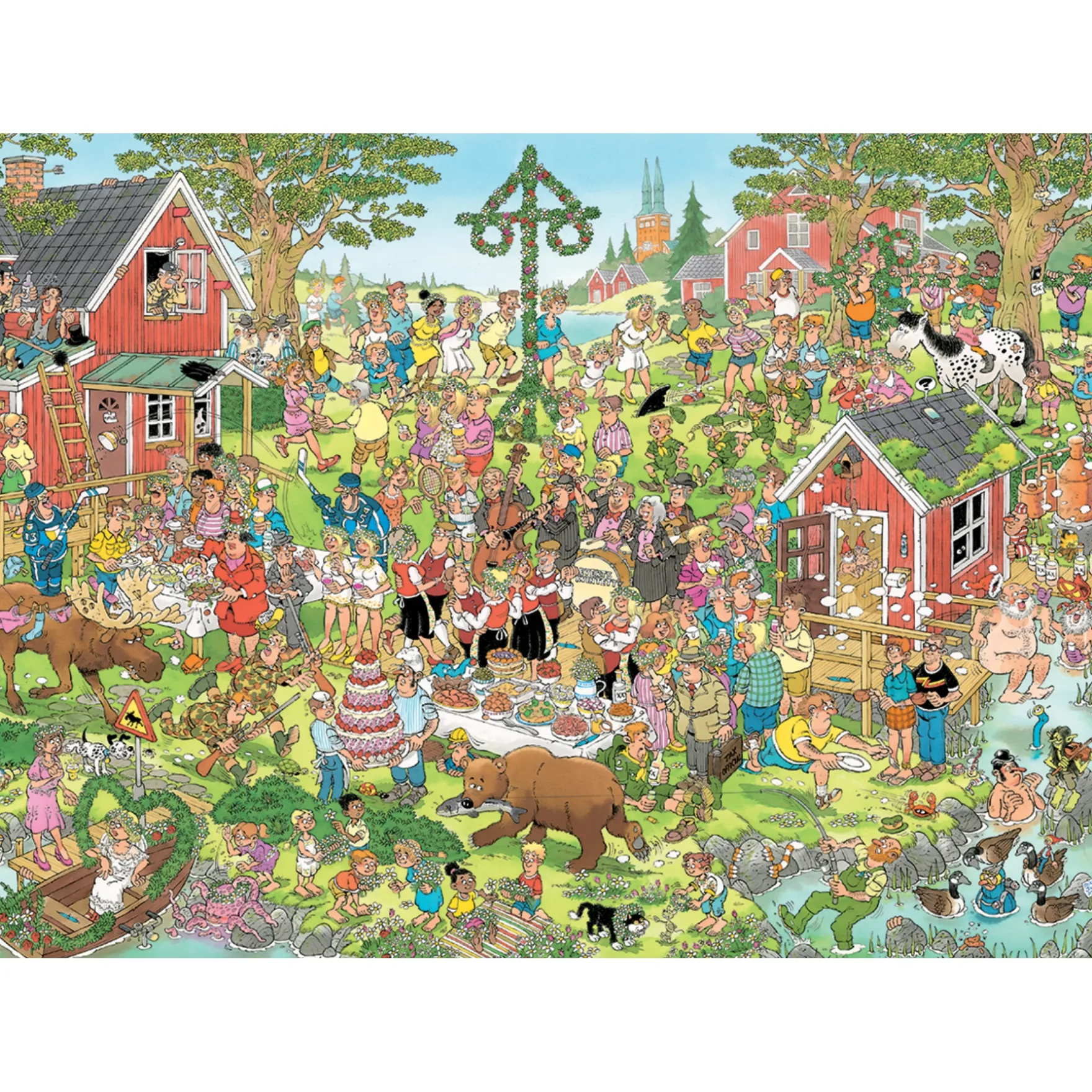 Jan Van Haasteren Midzomer Festival 1000 Stukjes