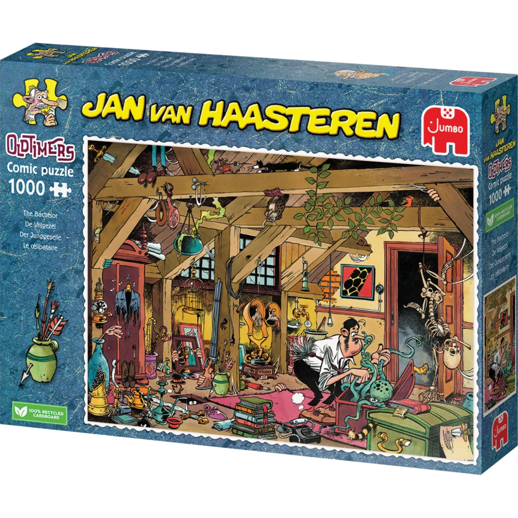 Jan Van Haasteren puzzel oldtimers vrijgezel 1000 stukjes