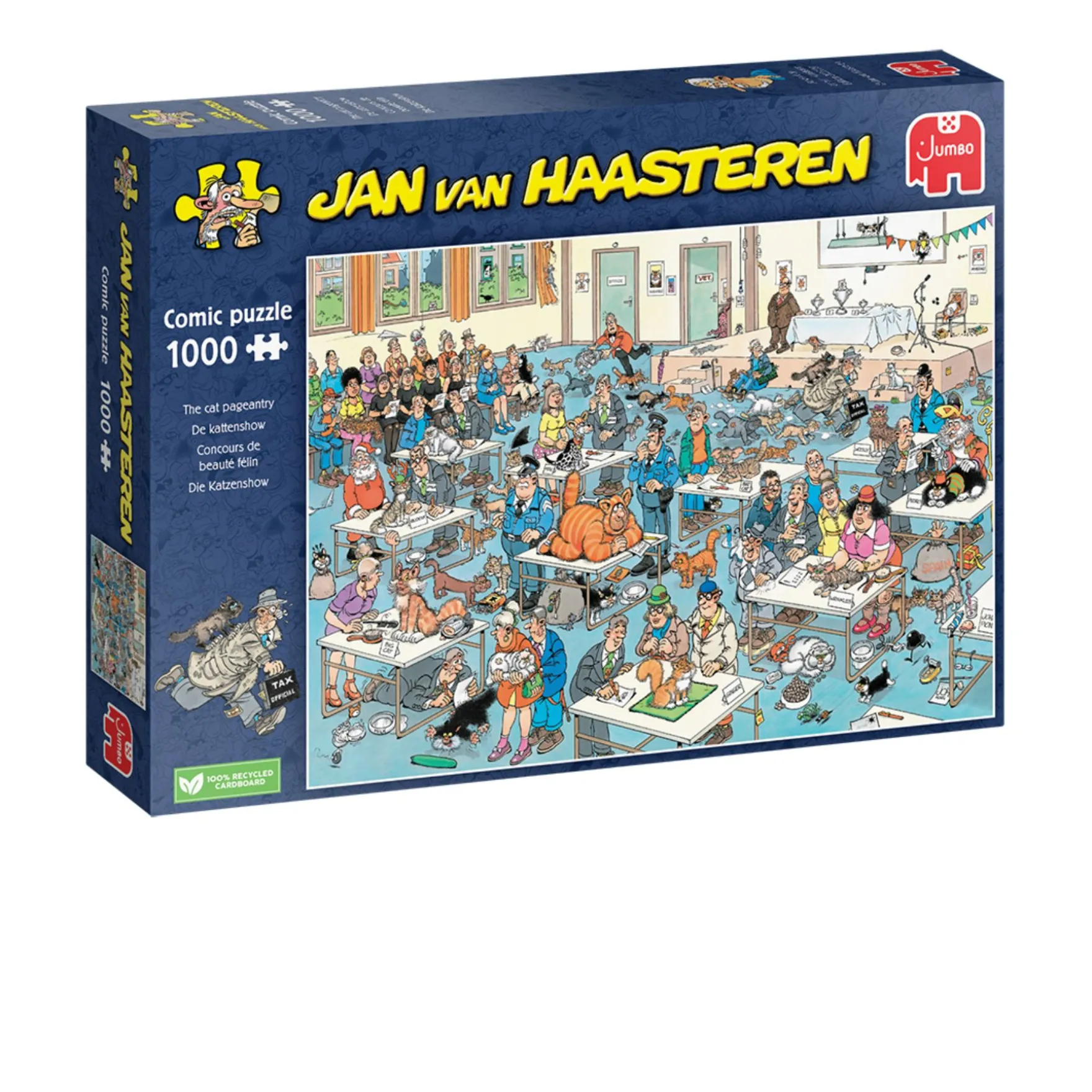 Jan Van Haasteren Puzzel Kattenshow 1000 Stukjes