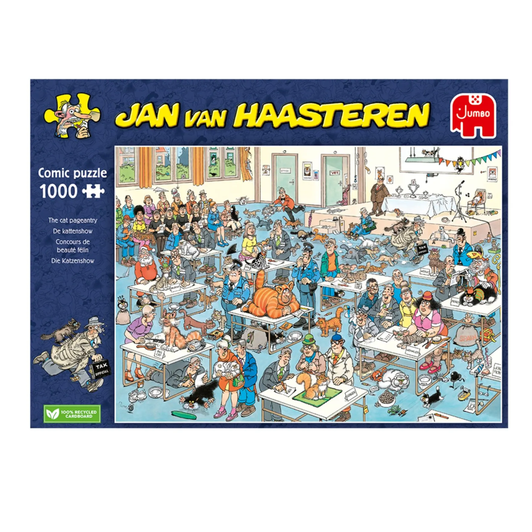 Jan Van Haasteren Puzzel Kattenshow 1000 Stukjes