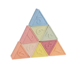 Jipy bioplastic 9 zachte blokken driehoek