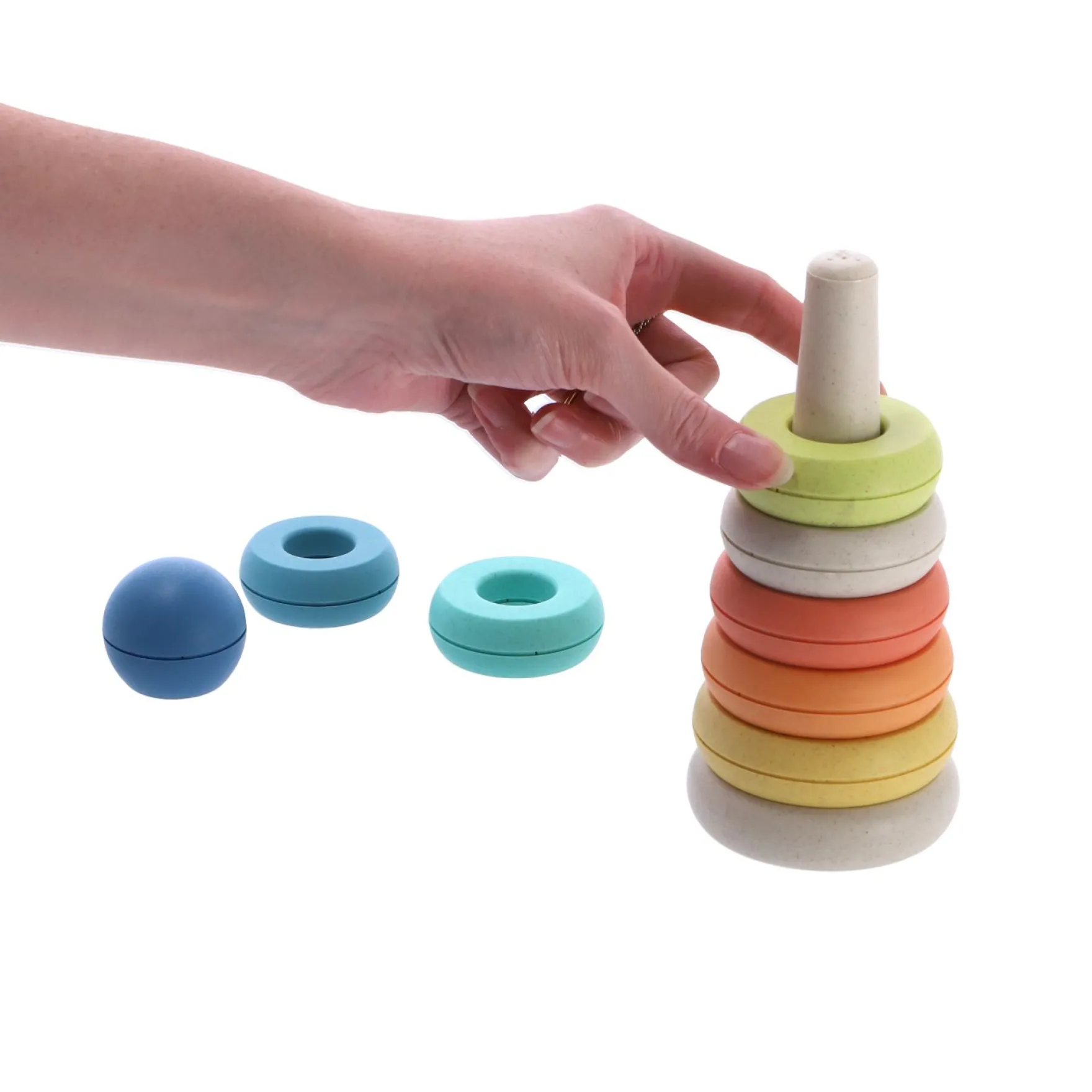 Jipy bioplastic Speelgoed Stapeltoren