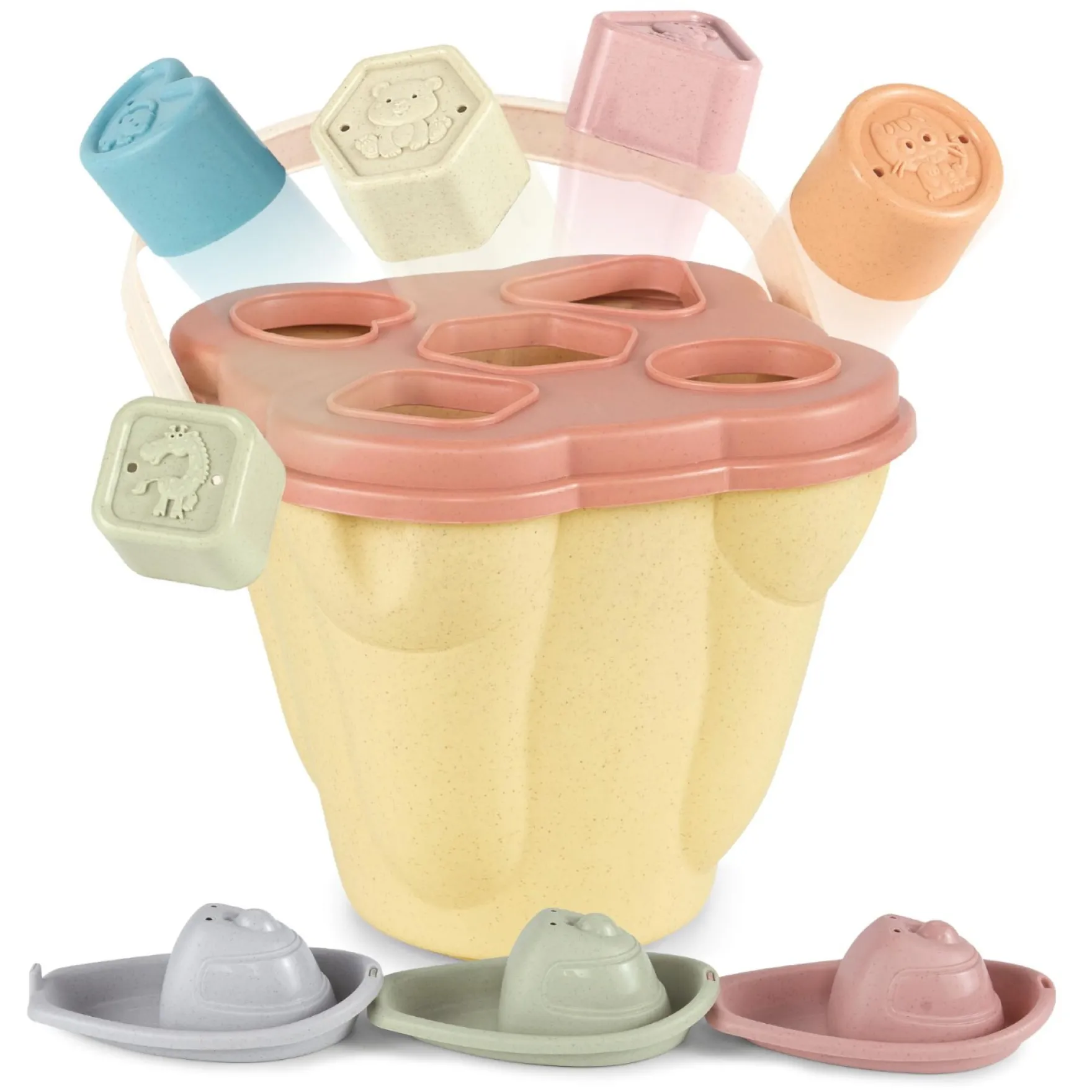 Jipy bioplastic vormenstoof 12 delige set