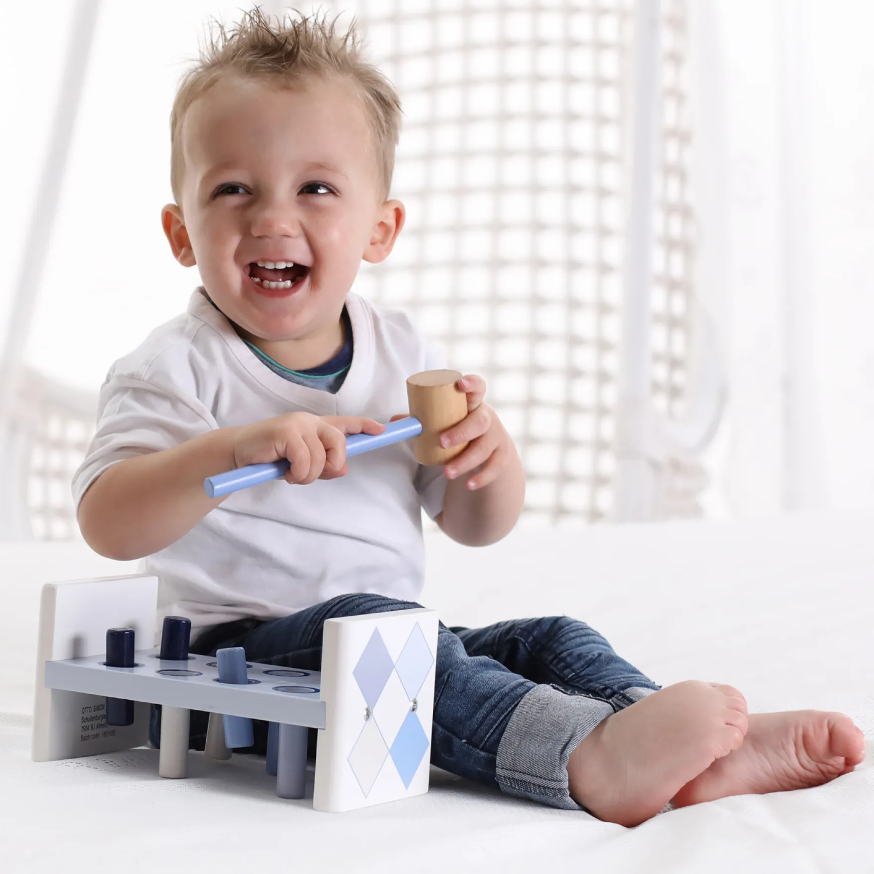 Jipy Hamerbank Hout 10-delig Uni