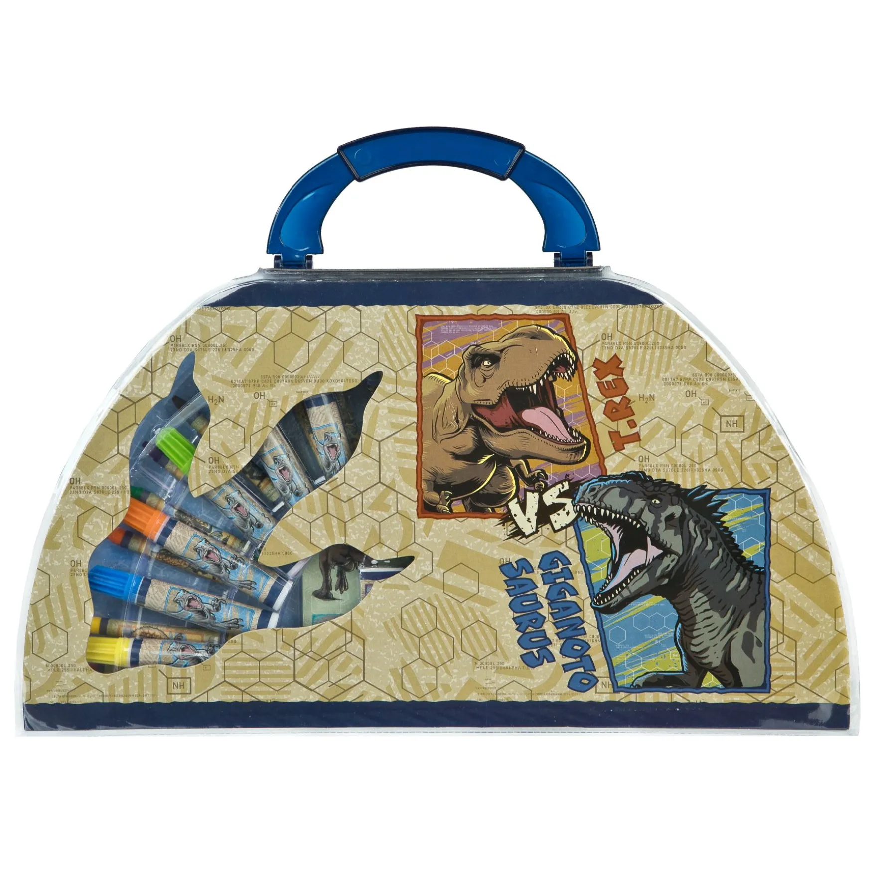 Jurassic World Kleurkoffer 51-delig