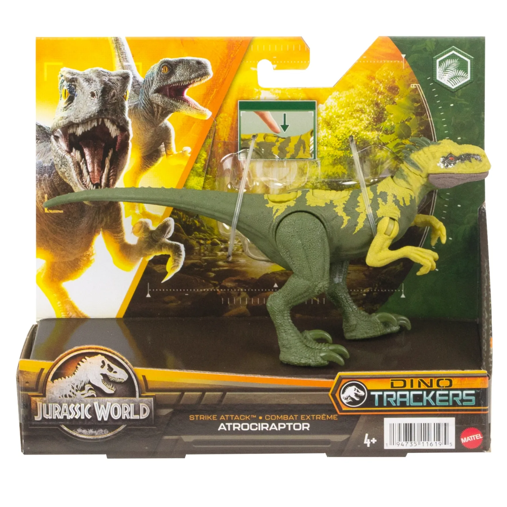 Jurassic World Strike Attack Assorti