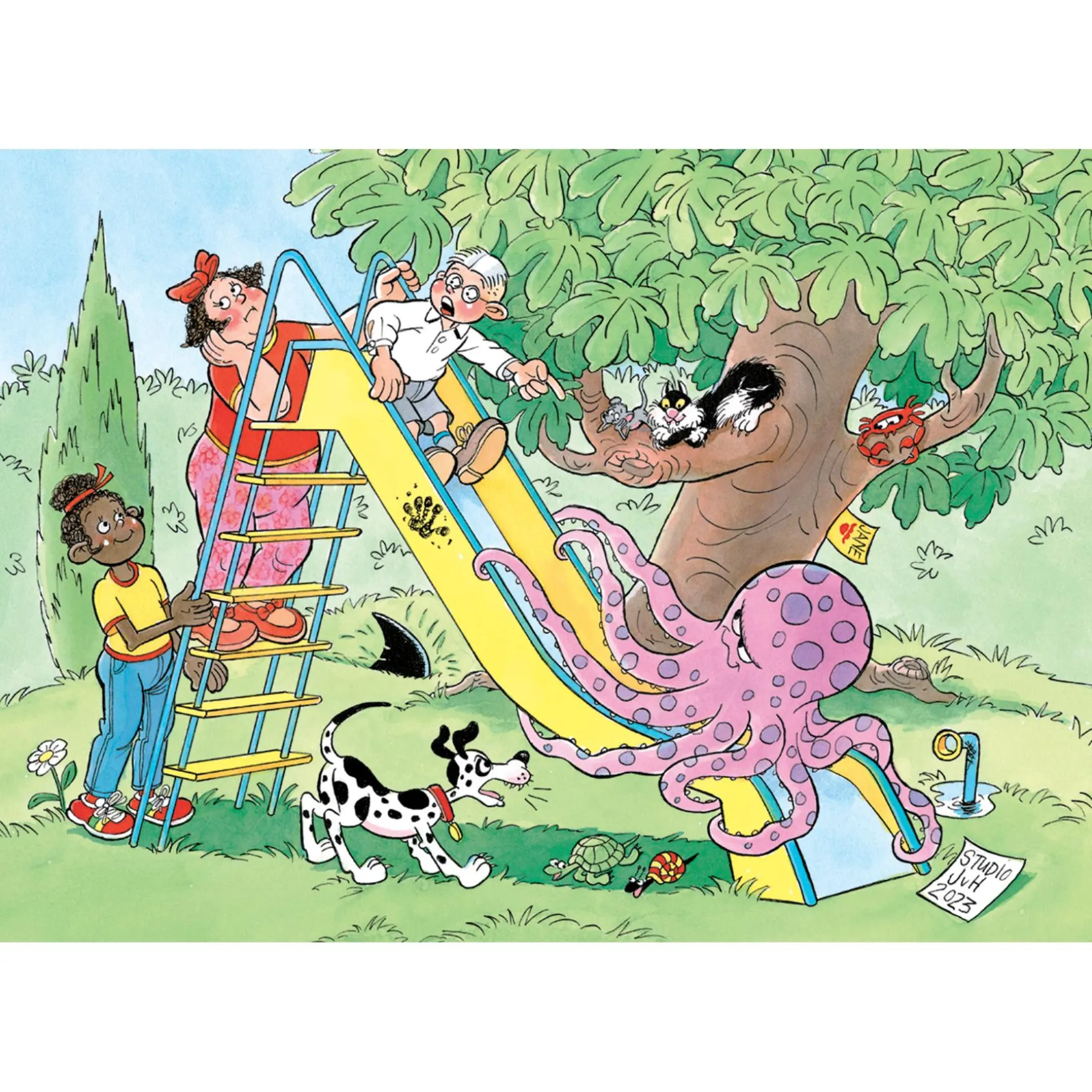 JvH Junior De Gladde IJsbaan 150 stukjes