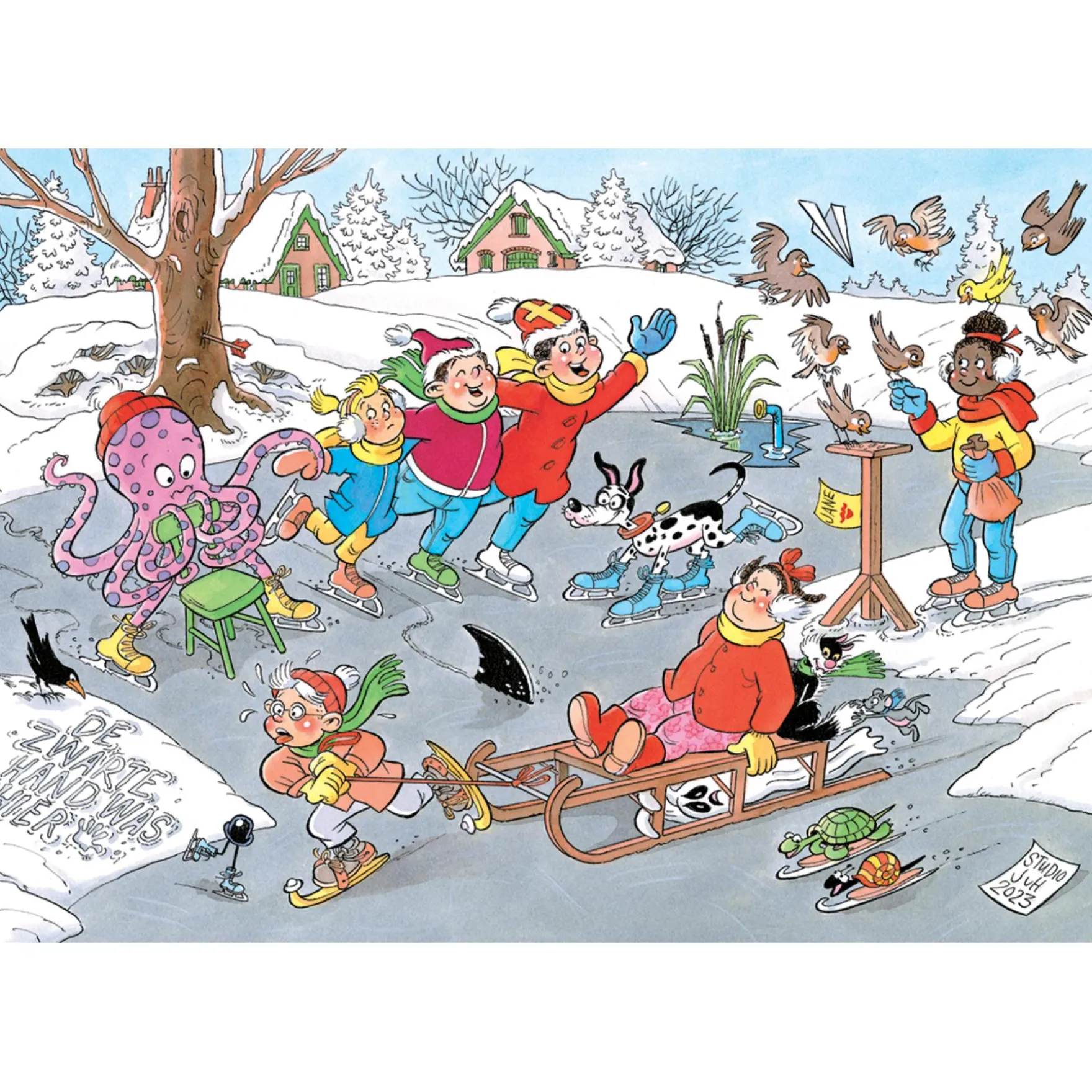 JvH Junior Schaatsen 240 stukjes