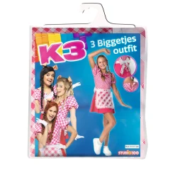 K3 Verkleedjurk 3 Biggetjes 6-8 Jaar