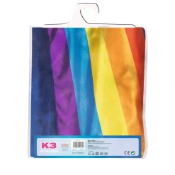 K3 Verkleedkleding Jurk Regenboog Blauw 3-5 Jaar