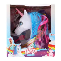 Kapkop eenhoorn met accessoires