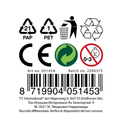 Kapkop eenhoorn met accessoires