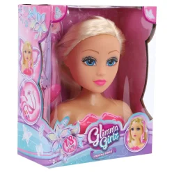 Kapkop Glimma Girlz 22 Cm 18 Delig