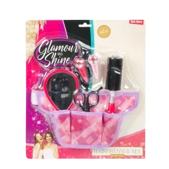 Kappersset in heuptas met accesoires