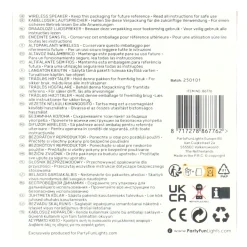 Karaoke duo set 2 micro's + speaker 13x8x14 cm