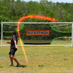 Kickerball Voetbal oranje maat 4
