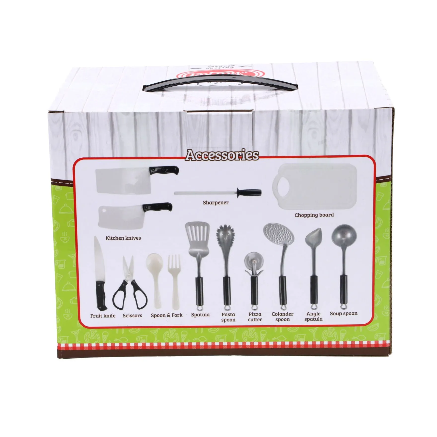 Kinder keuken messenset 16-delig