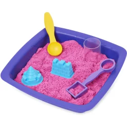Kinetic Sand Sparkling Sandcastle Pink