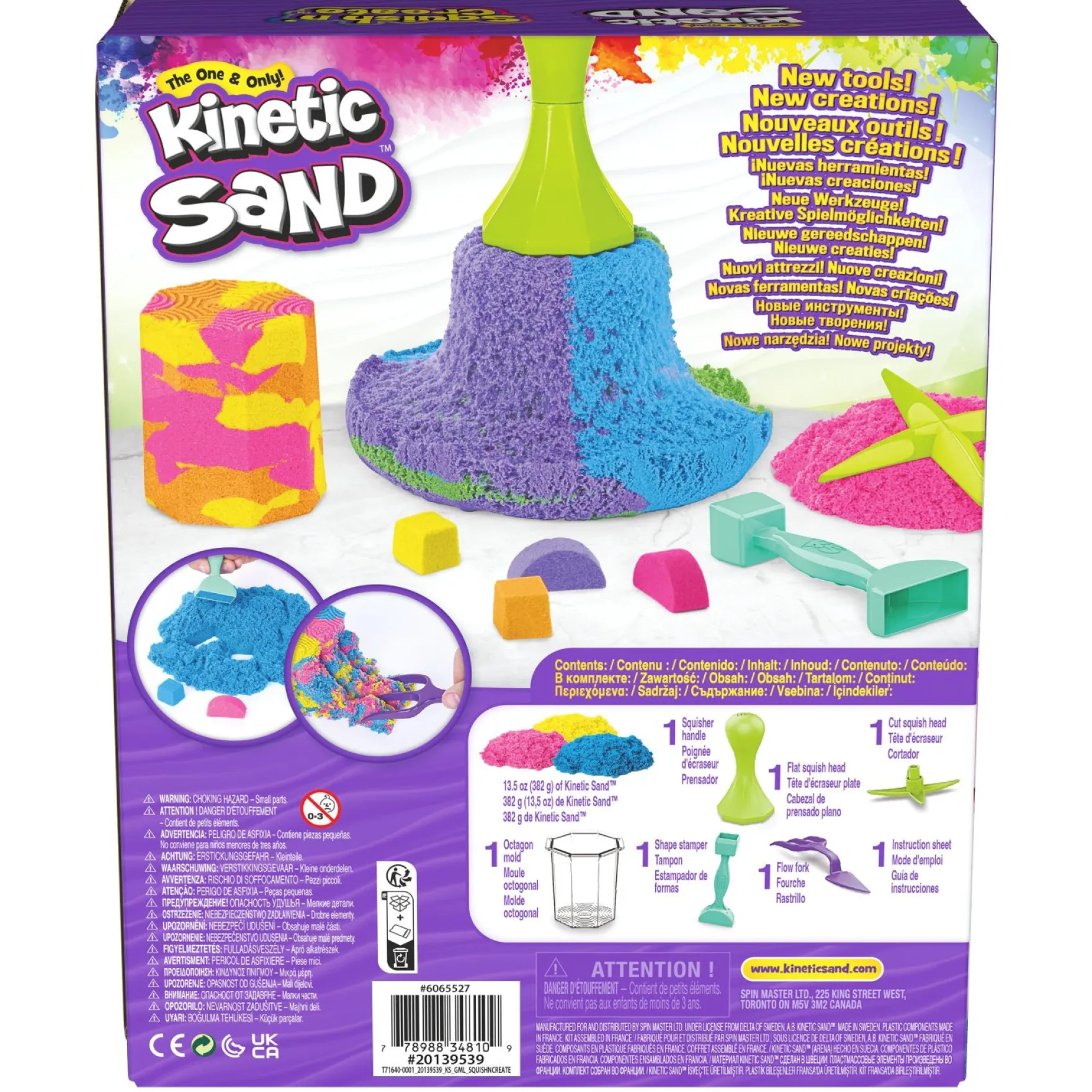Kinetic Sand Squish N' Create