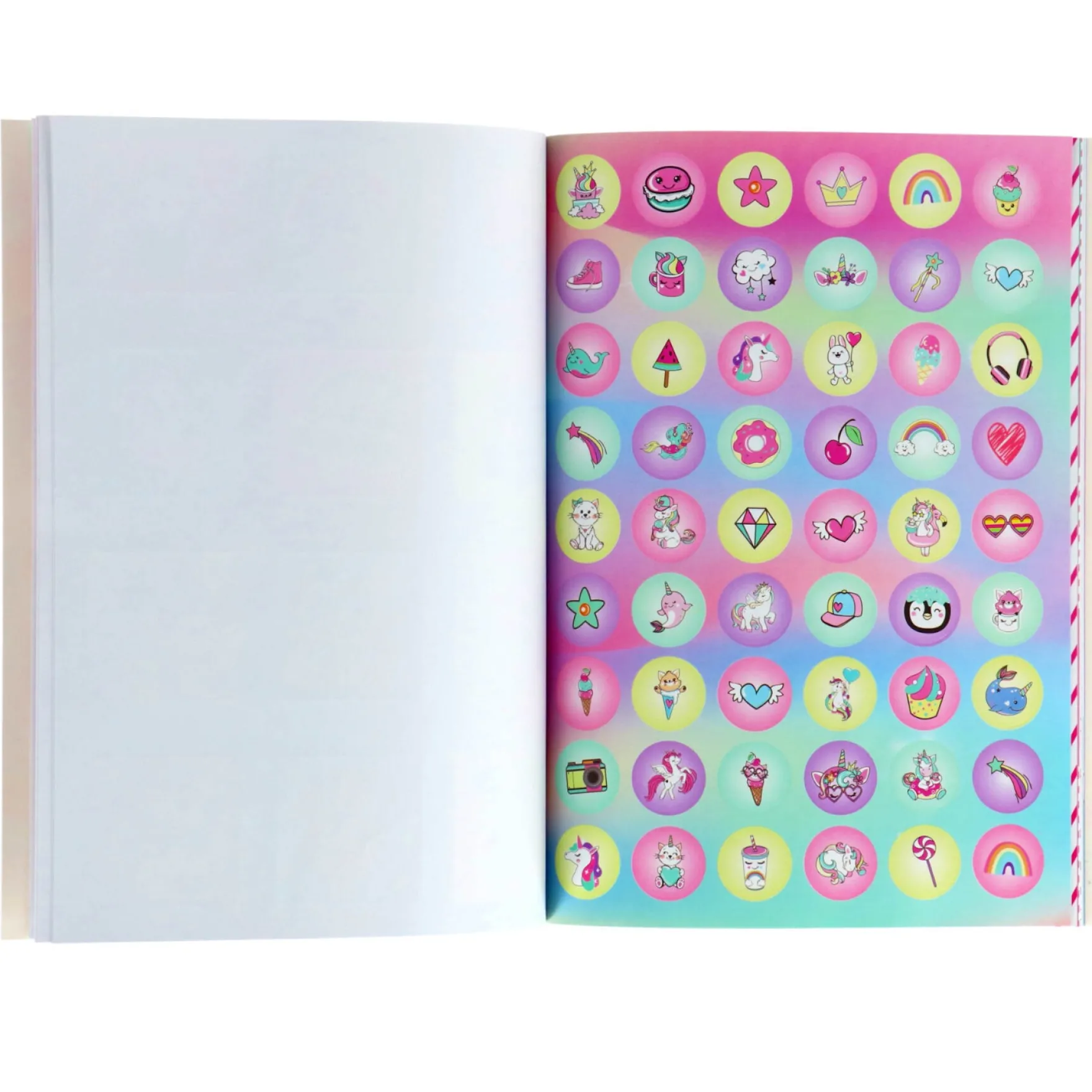 Kleur En Stickerboek Unicorn