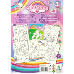 Kleur En Stickerboek Unicorn
