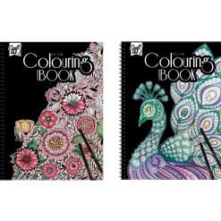 Kleurboek 29,7 x 21 cm 2 assorti