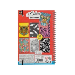 Kleurboek Kleuren Op Nummer Met 6 Potloden