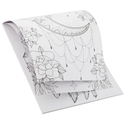 Kleurboek voor Volwassenen 7x21cm 20 designs 2 assorti