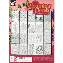 Kleurboek voor Volwassenen 7x21cm 20 designs 2 assorti