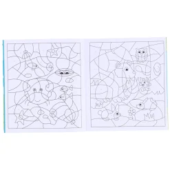 Kleuren Op Nummer Dieren