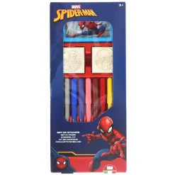 Kleuren stempel set Spiderman 13-delig