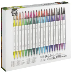 Kleurset fineline + brushpen 40 Delig in luxe box