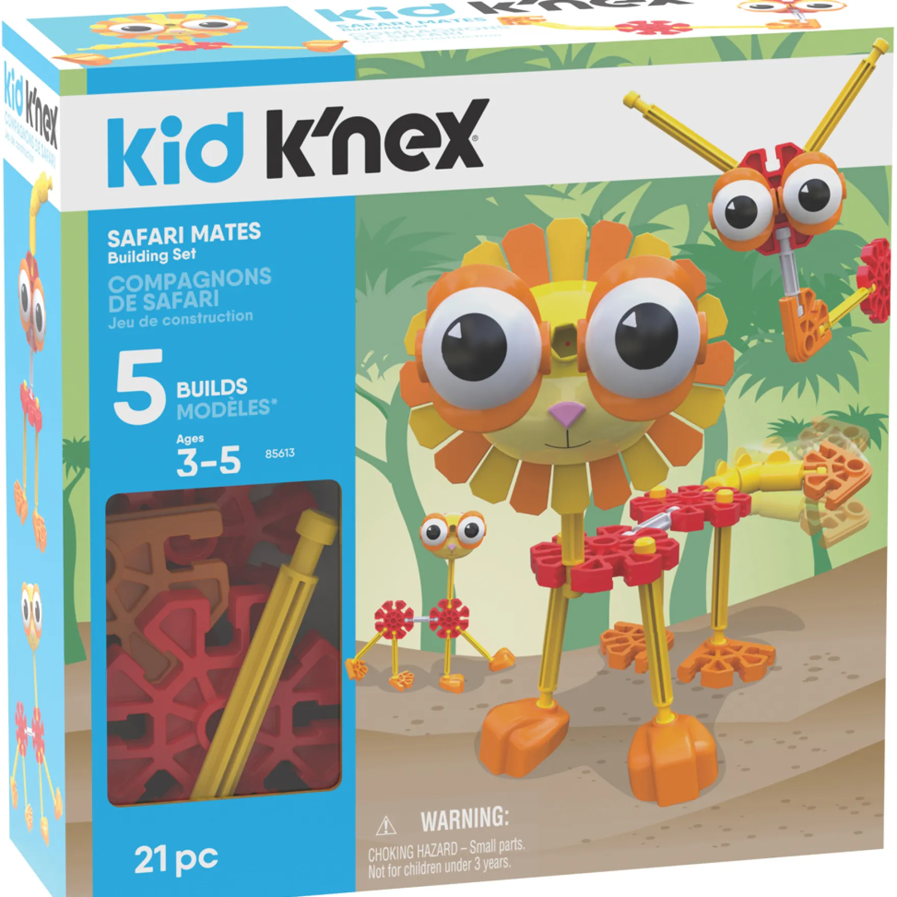 K'NEX Kid Safari Mates Building Set